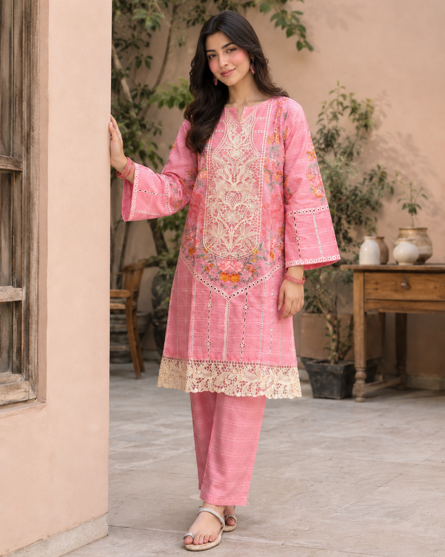 Nura embroidery 2pc