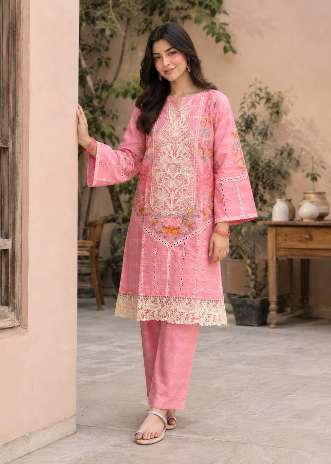 Nura embroidery 2pc