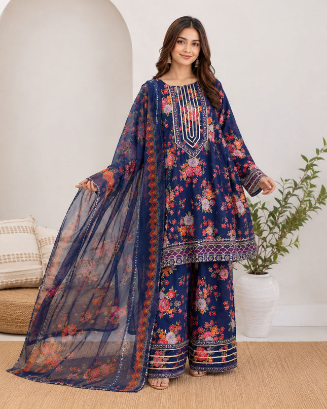 Zaynah Frock 3pc