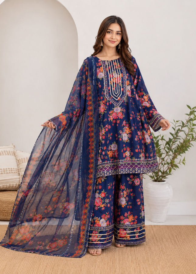 Zaynah Frock 3pc